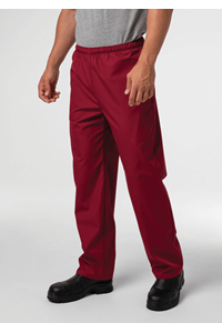 Food Unisex Pant With Pockets - burgundy