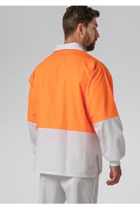 High Vis Long Sleeve Foodshirt - white/orange