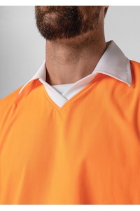 High Vis Long Sleeve Foodshirt - white/orange