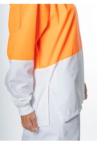 High Vis Long Sleeve Foodshirt - white/orange