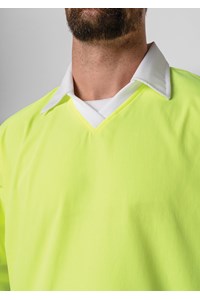High Vis Long Sleeve Foodshirt - white/yellow