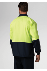 High Vis Long Sleeve Foodshirt - navy/yellow
