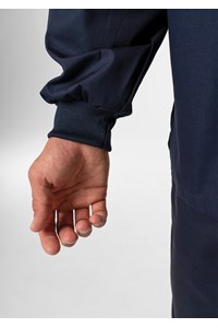 High Vis Long Sleeve Foodshirt - navy/orange