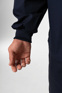 High Vis Long Sleeve Foodshirt - navy/orange