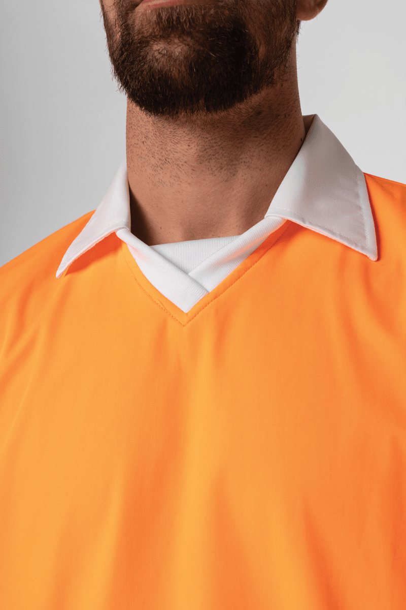 High Vis Short Sleeve Foodshirt - white/orange