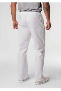 Unisex Food Pant With Internal Pocket - white