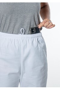 Unisex Food Pant With Internal Pocket - white