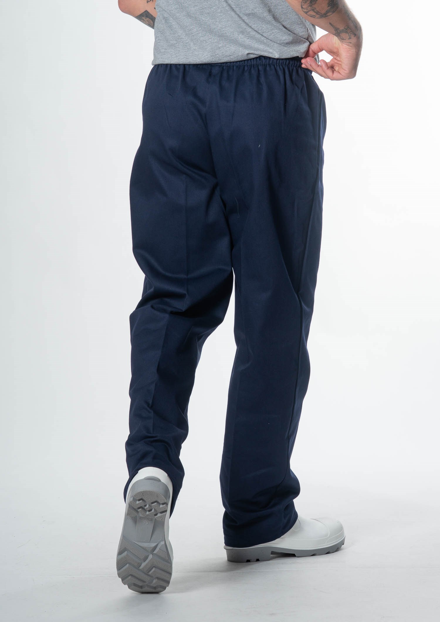 Unisex Food Pant With Internal Pocket - navy