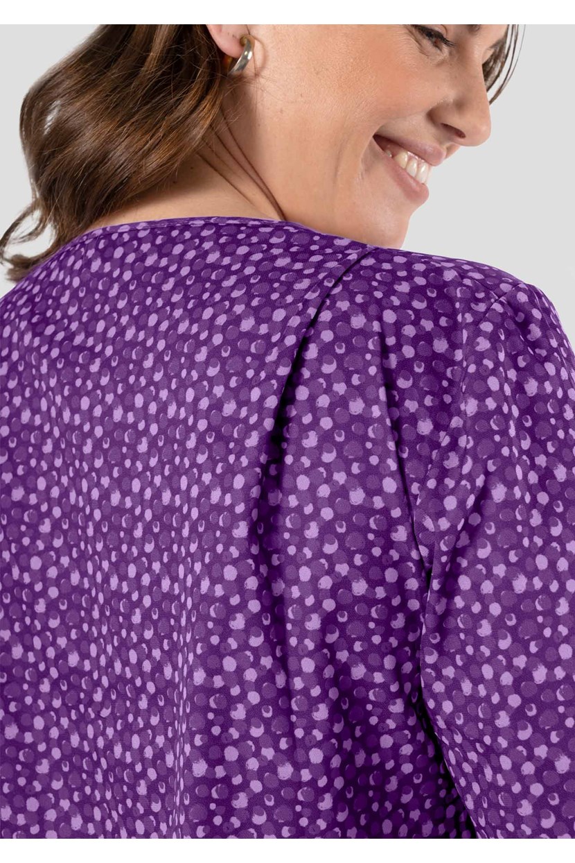 Poppy Contrast Tunic Top