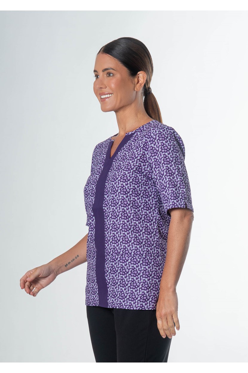Poppy Contrast Tunic Top