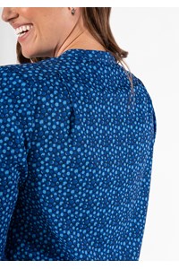 Iris 3/4 Sleeve Top - sea breeze