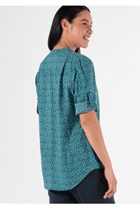Iris 3/4 Sleeve Top - flora