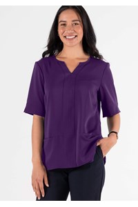 Poppy Tunic Top - blackberry