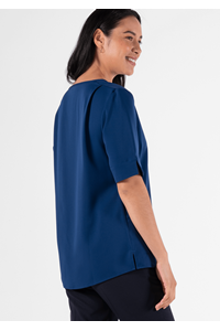 Poppy Tunic Top - estate blue