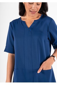 Poppy Tunic Top - estate blue