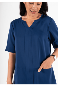 Poppy Tunic Top - estate blue