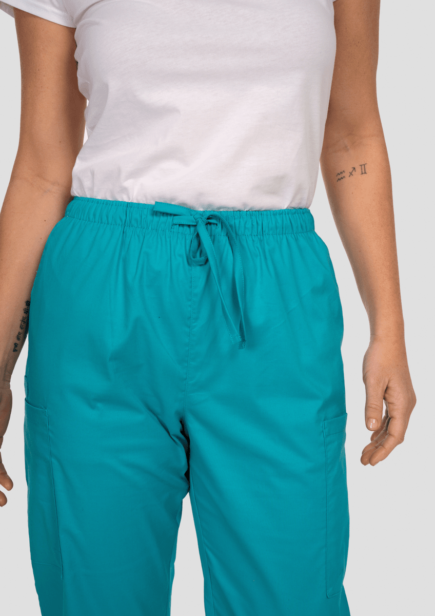 Nikau Unisex Scrub Pant - teal