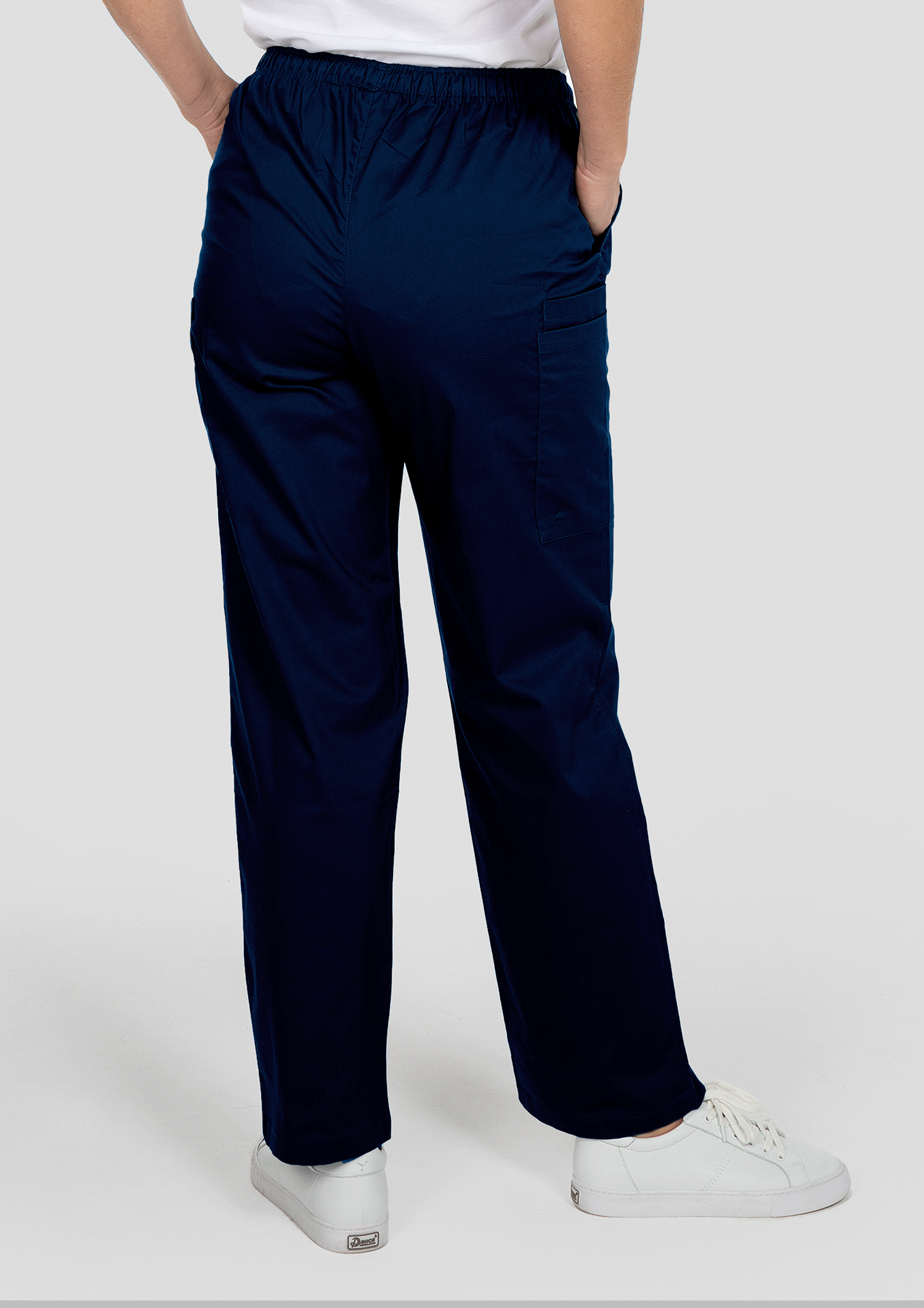 Nikau Unisex Scrub Pant - navy