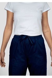 Nikau Unisex Scrub Pant - navy