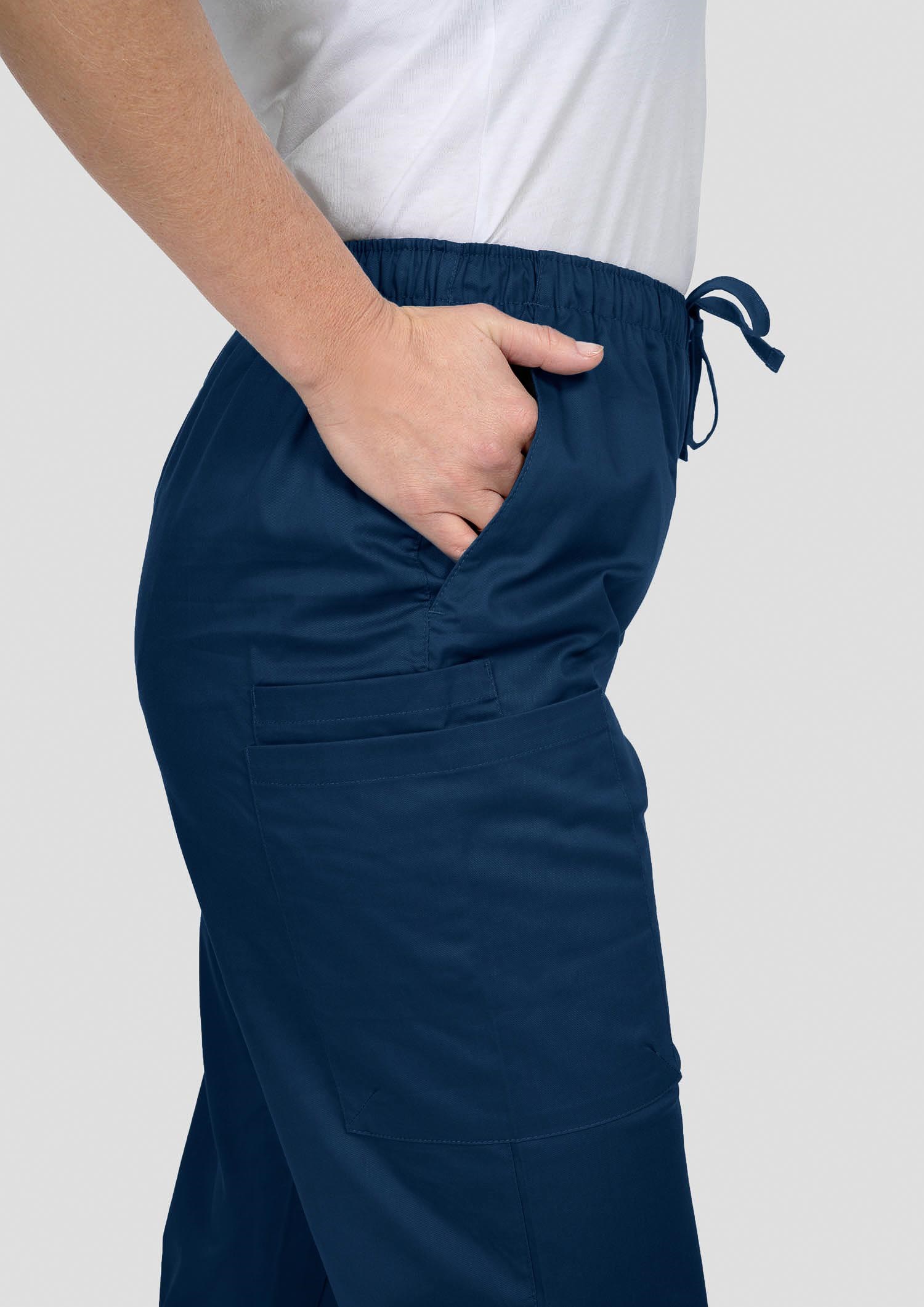 Nikau Unisex Scrub Pant - navy
