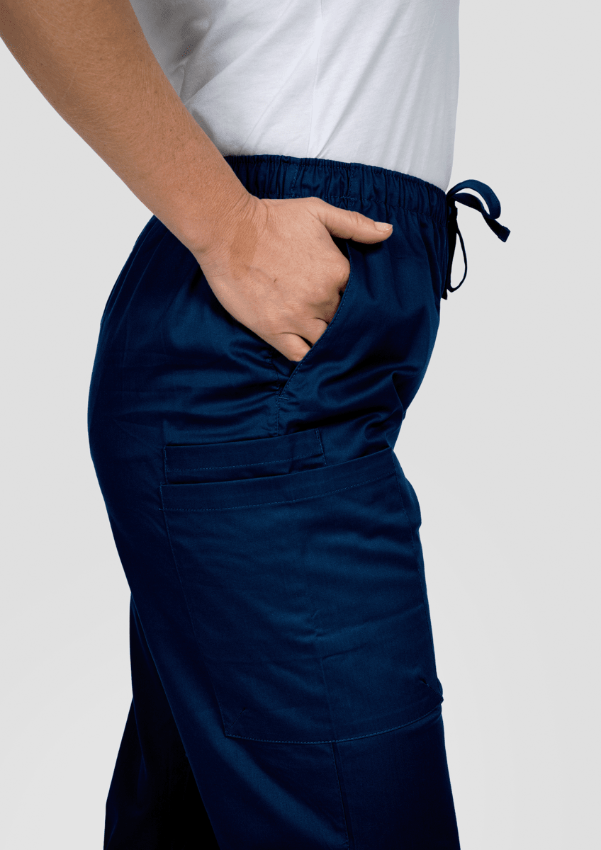 Nikau Unisex Scrub Pant - navy