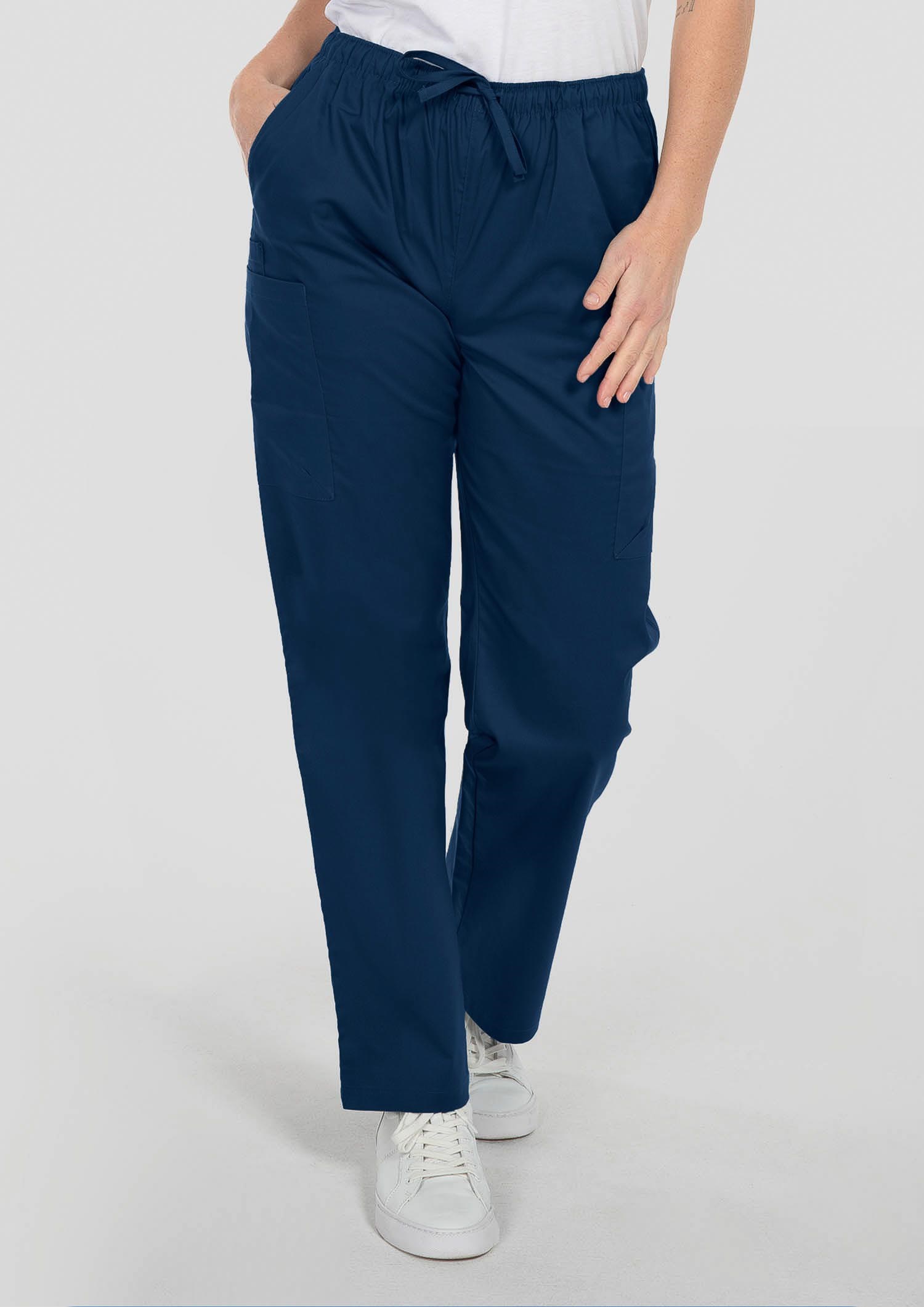 Nikau Unisex Scrub Pant - navy