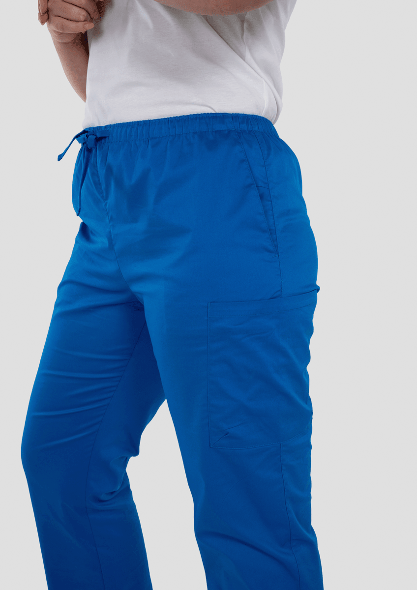 Nikau Unisex Scrub Pant - royal