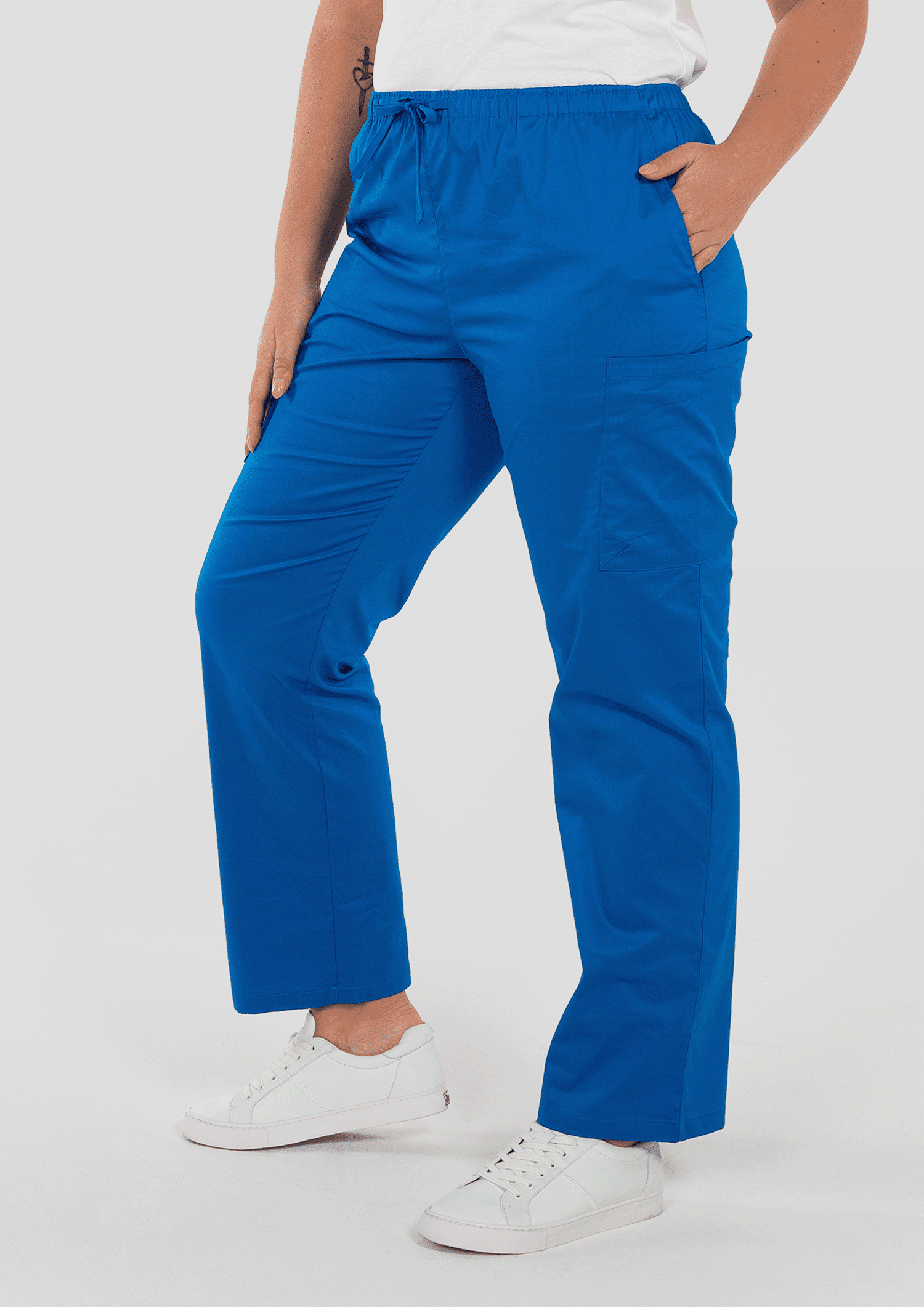 Nikau Unisex Scrub Pant - royal