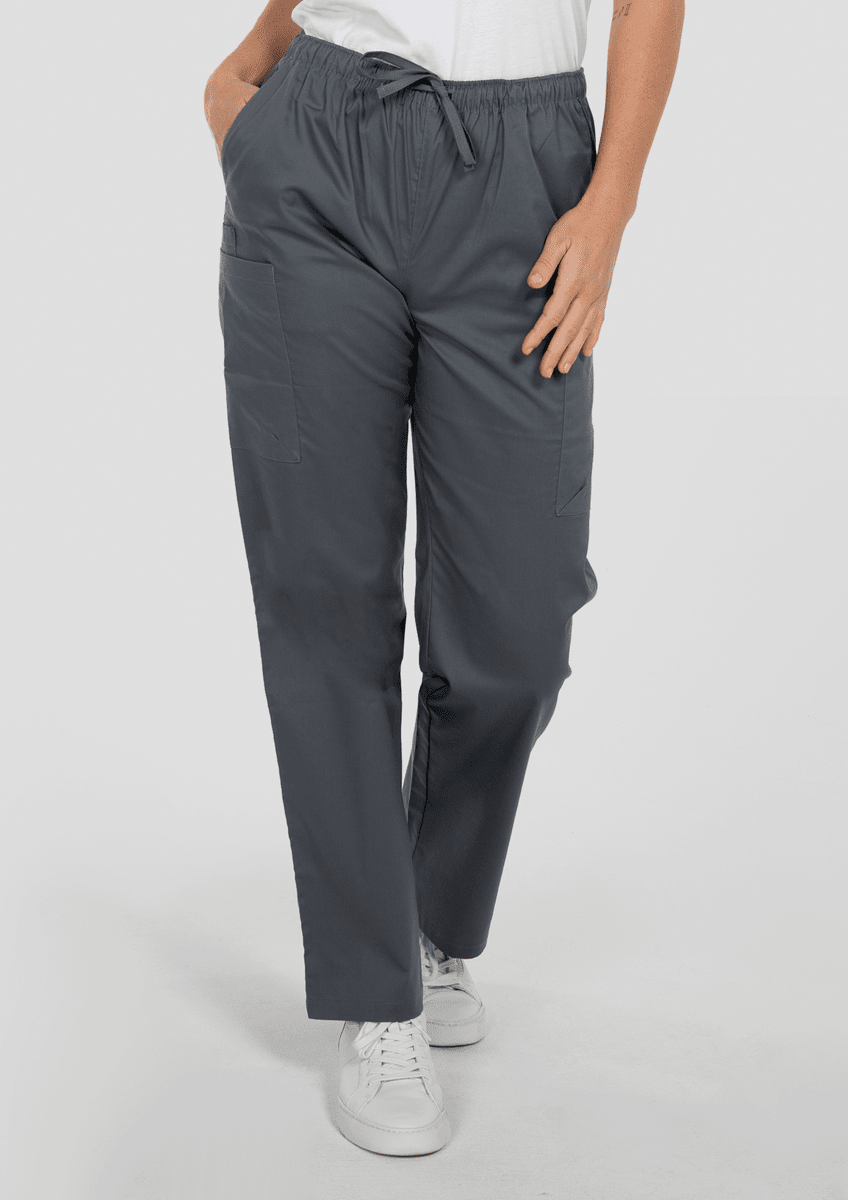 Nikau Unisex Scrub Pant - grey