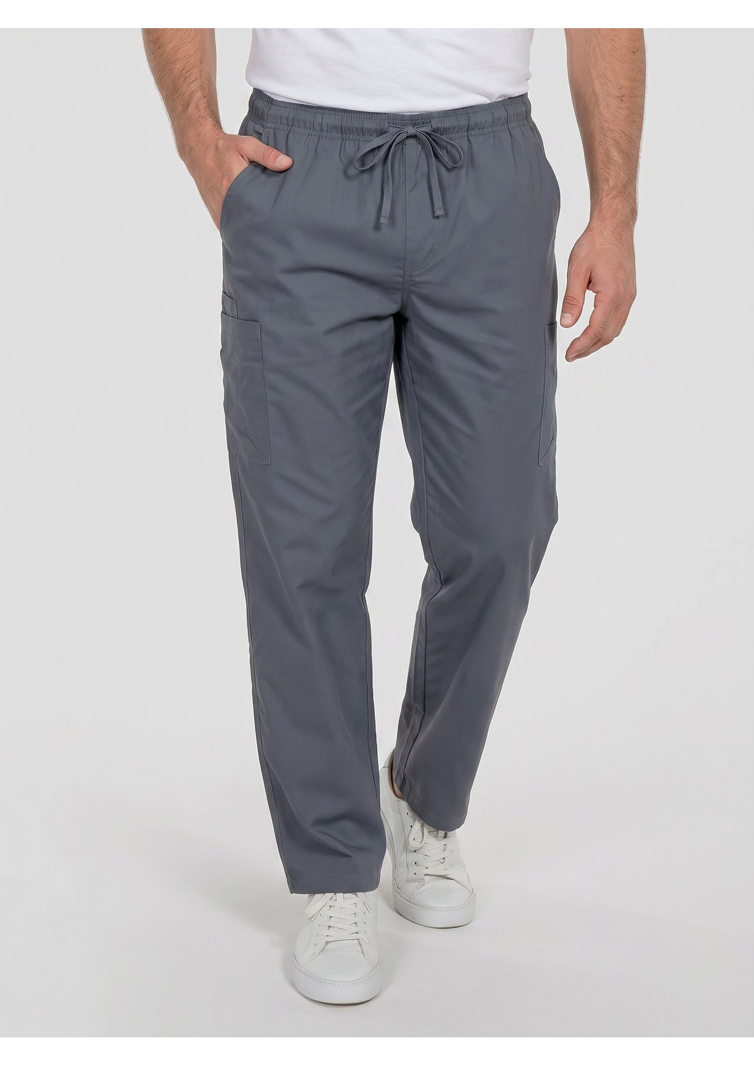 Nikau Unisex Scrub Pant - grey