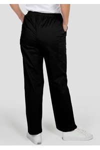 Nikau Unisex Scrub Pant - black