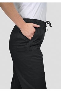 Nikau Unisex Scrub Pant - black