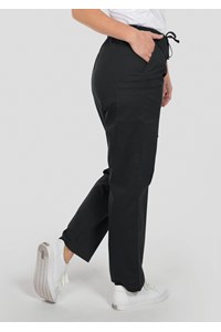 Nikau Unisex Scrub Pant - black