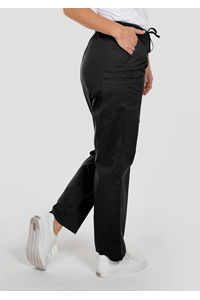 Nikau Unisex Scrub Pant - black