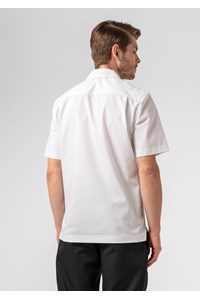 Mens Healthcare Tunic Short Sleeve Shirt - white