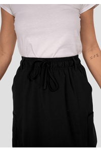 Hebe Women's Utility Care Skirt - black