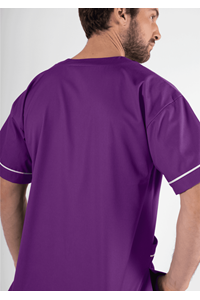 Elm V-Neck Scrub Top - purple