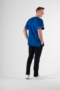 Elm V-Neck Scrub Top - royal