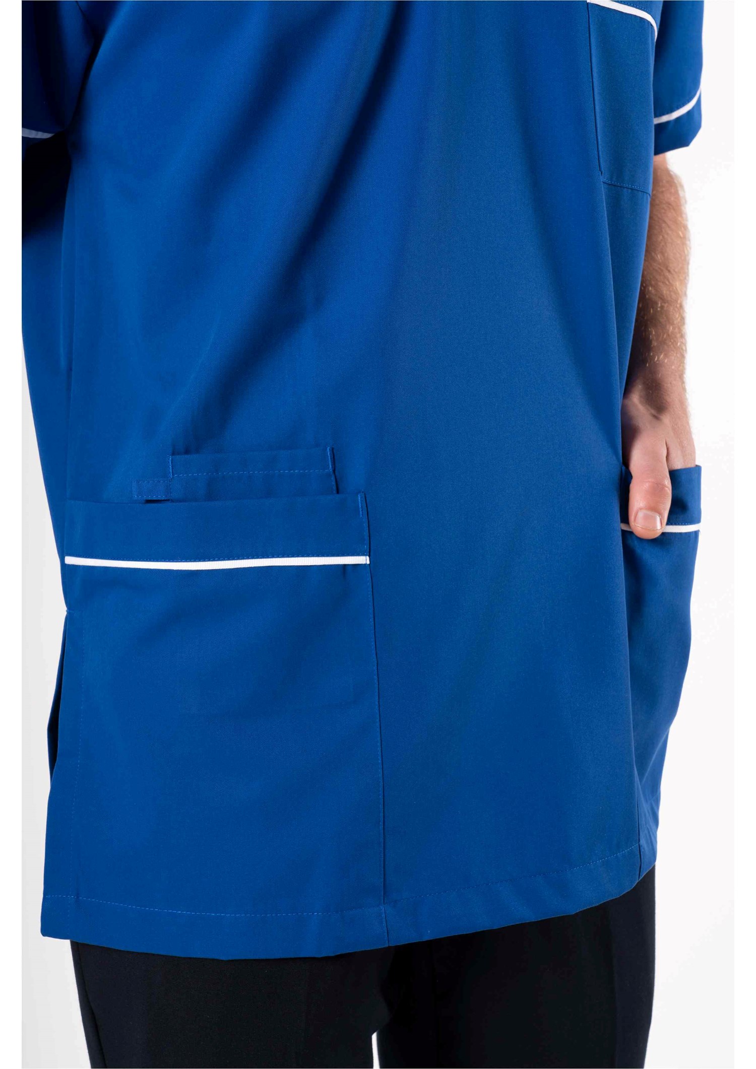 Elm V-Neck Scrub Top - royal