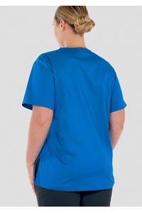 Nikau Unisex Scrub Top - royal