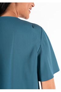 Jasmine Bell Sleeve Top - hydro teal