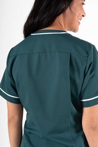 Dahlia Crossover Tunic - teal