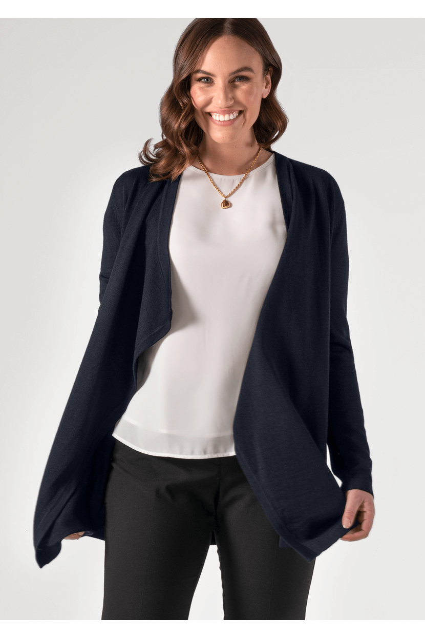 Victoria Drape Cardigan
