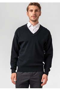 Ontario V-Neck Jersey - black