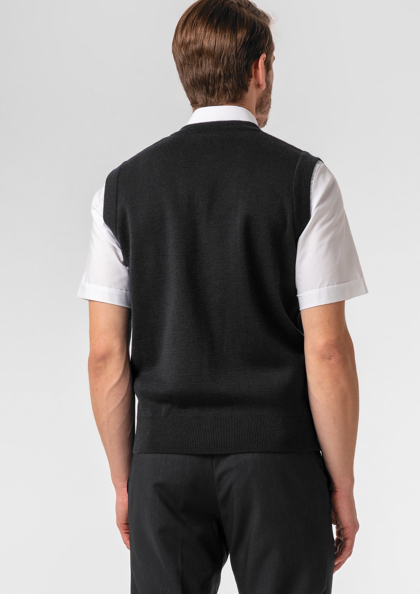 Ontario V-Neck Vest - black