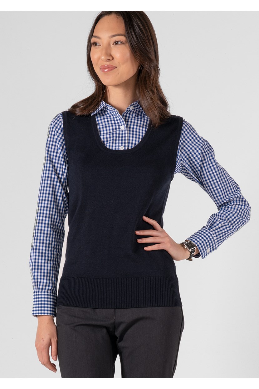 Merino Women's Scoop Neck Vest