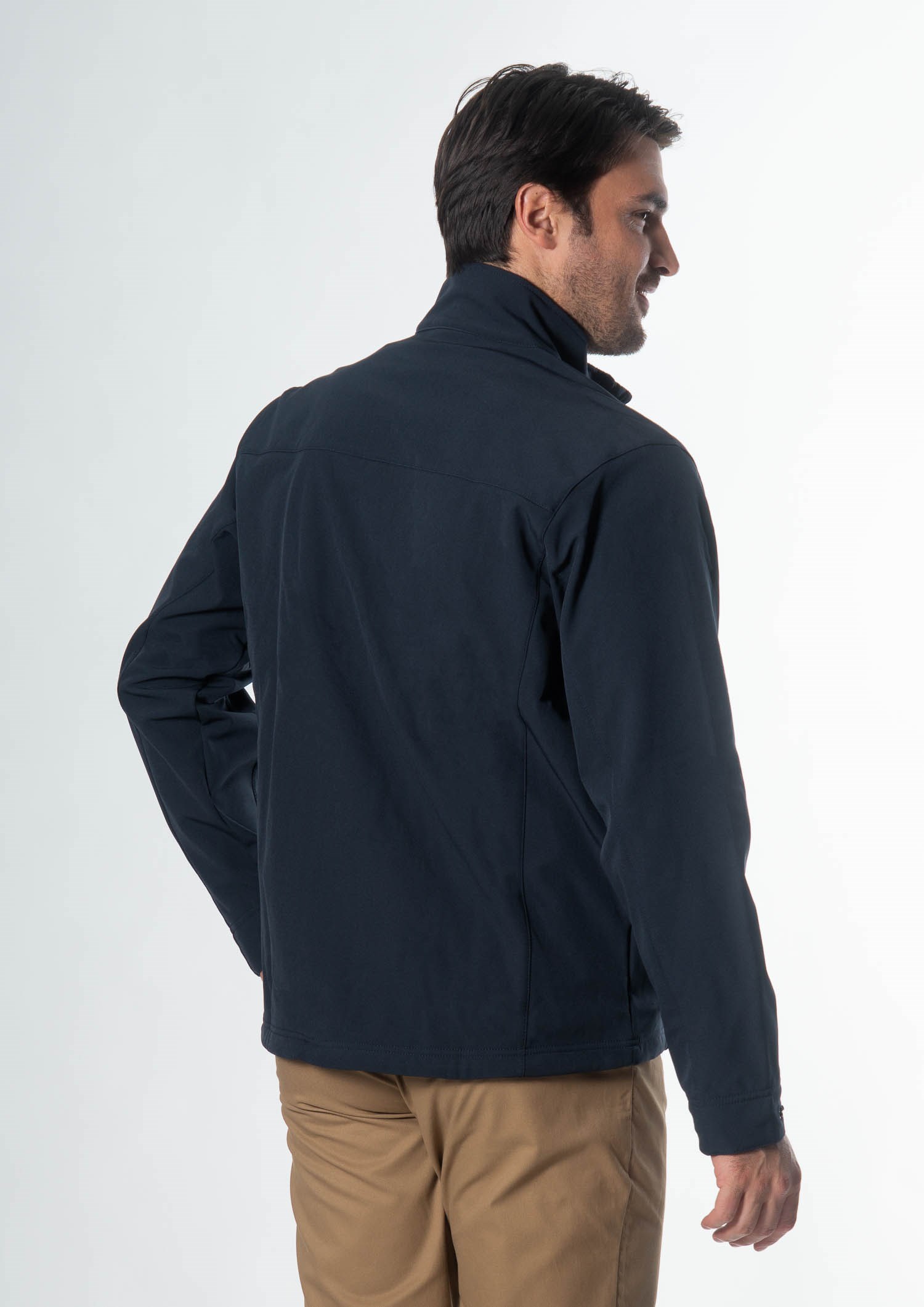 Everest Men's Soft Shell Jacket - navy