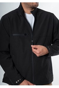 Everest Men's Soft Shell Jacket - black