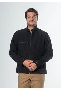 Everest Men's Soft Shell Jacket - black