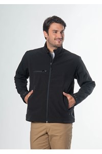 Everest Men's Soft Shell Jacket - black